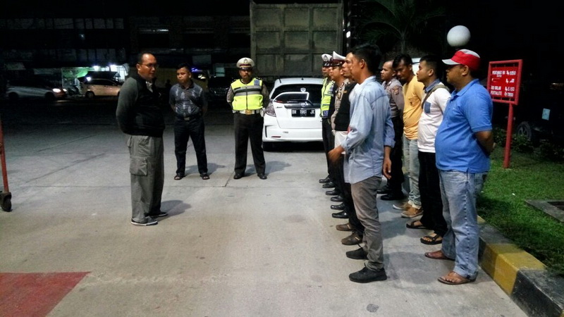 Polsek Siak Hulu Lakukan Razia di Jalan Lintas Timur
